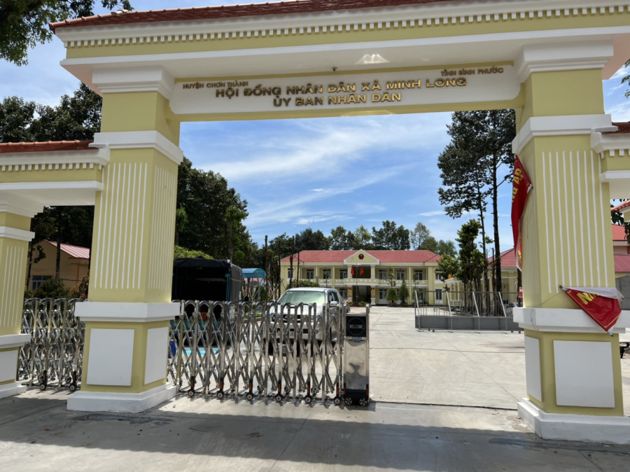 Cổng Xếp Bình Phước - UBND Xã Minh Long, Huyện Chơn Thành